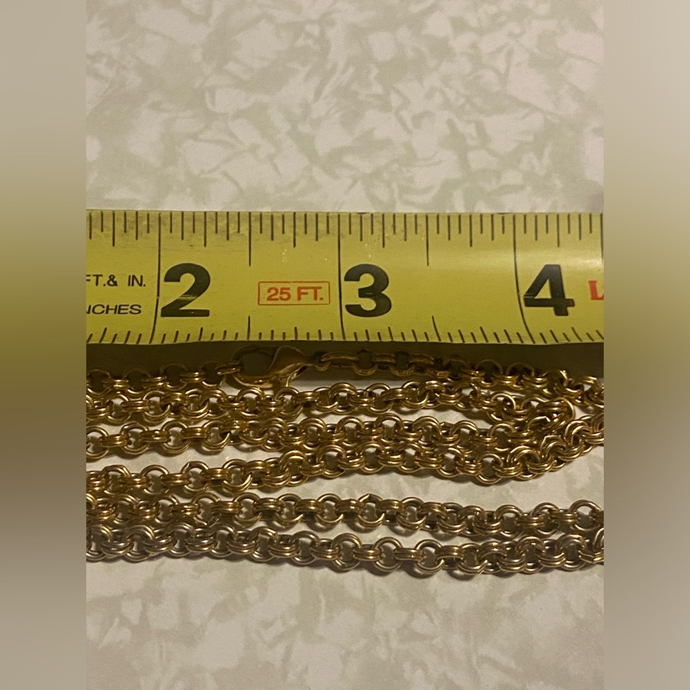 💎 Vintage Costume Acorn Faux Pearl Necklace #7516 - Picture 5 of 9